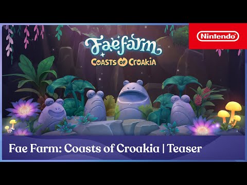 Fae Farm – Coasts of Croakia Announcement Trailer – Nintendo Switch