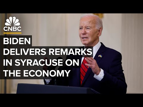LIVE: Biden speaks o …