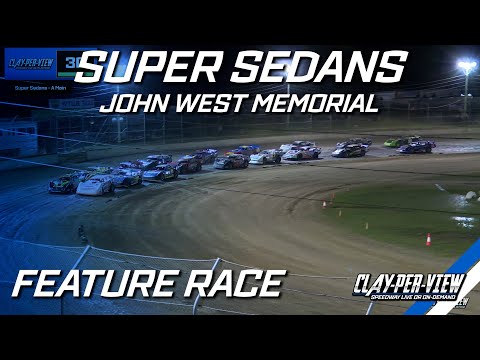 Super Sedans | John West Memorial - Latrobe - 7th Dec 2024 | Clay-Per-View - dirt track racing video image