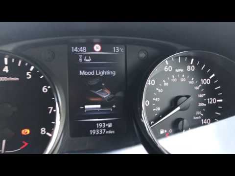 Come accedere al men� delle impostazioni della Nissan Qashqai