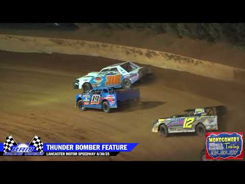 Thunder Bomber Feature - Lancaster Motor Speedway 8/30/25 - dirt track racing video image