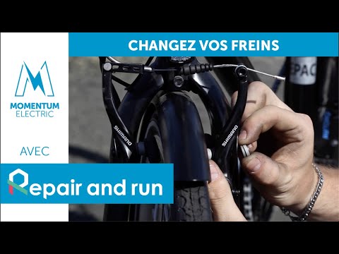 TUTO : Comment changer ses patins de freins vélo - Momentum Electric x Repair and Run