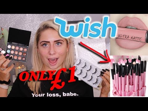 FULL FACE TESTING WISH MAKEUP UNDER £1!!!  - UCFanrVWRodCwCw43U7KBAQg