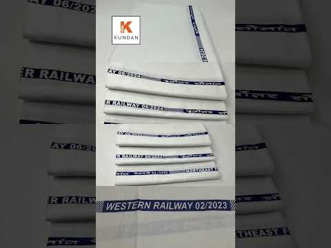 Kundan Textile Mills, Erode #railway #cotton #railwaybedsheet #cottonfabric #bedsheet #travel