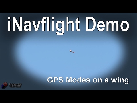 Introduction to iNav: GPS mode demo on a wing - UCp1vASX-fg959vRc1xowqpw