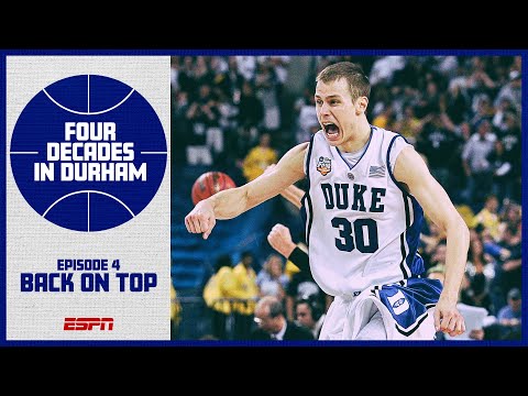 Jon Scheyer led a surprise championship team before becoming Coach K's heir | Four Decades In Durham video clip
