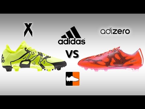 adidas X 15.1 vs. 2015 F50 adiZero - Speed Boot Comparison - UCs7sNio5rN3RvWuvKvc4Xtg