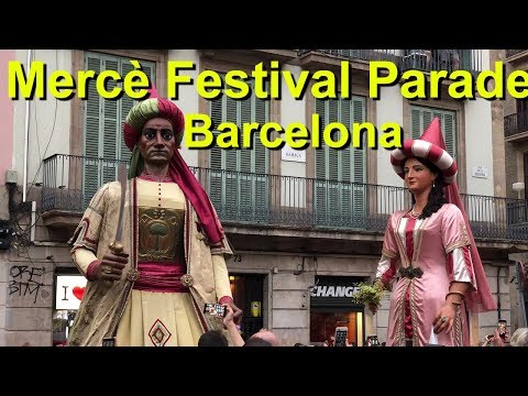 Barcelona Merce Festival opening Parade - UCvW8JzztV3k3W8tohjSNRlw