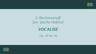 Vladimir Spivakov — Vocalise (Rachmaninoff)
