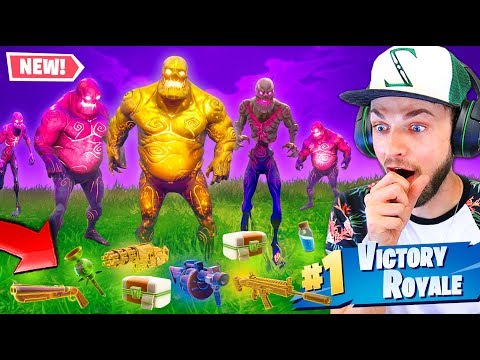 only using zombie loot to win - ali a fortnite newest video