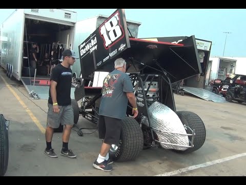 Tanner Holmes @ Knoxville Raceway 2023 - dirt track racing video image