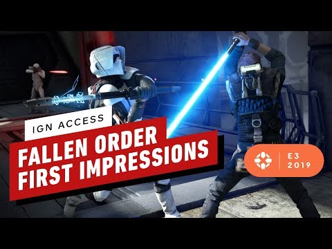 Star Wars Jedi: Fallen Order First Impressions - E3 2019 - UCKy1dAqELo0zrOtPkf0eTMw