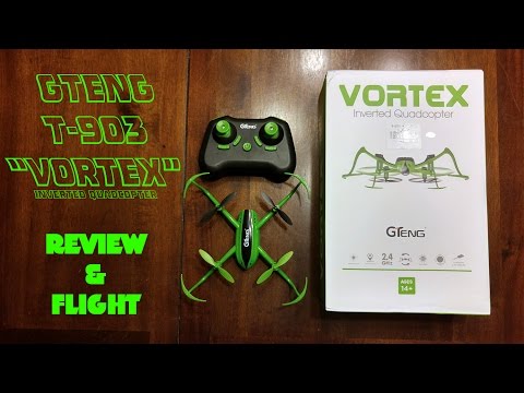 Gteng T903 "Vortex" Inverted Quadcopter, in-depth review & flight - UC-fU_-yuEwnVY7F-mVAfO6w