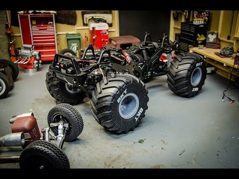 Axial SCX10 Mud Truck Conversion, Monster Truck Chassis Drop Install - UCdJzObuHxyMePaj2_Zcwy4g