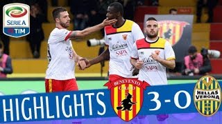 Benevento - Verona 3-0 - Highlights - Giornata 27 - Serie A TIM 2017/18