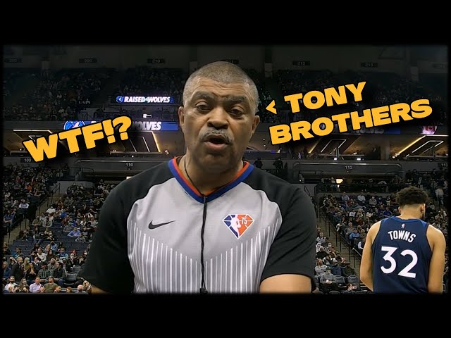 Tony Brothers is the NBA’s Best Referee