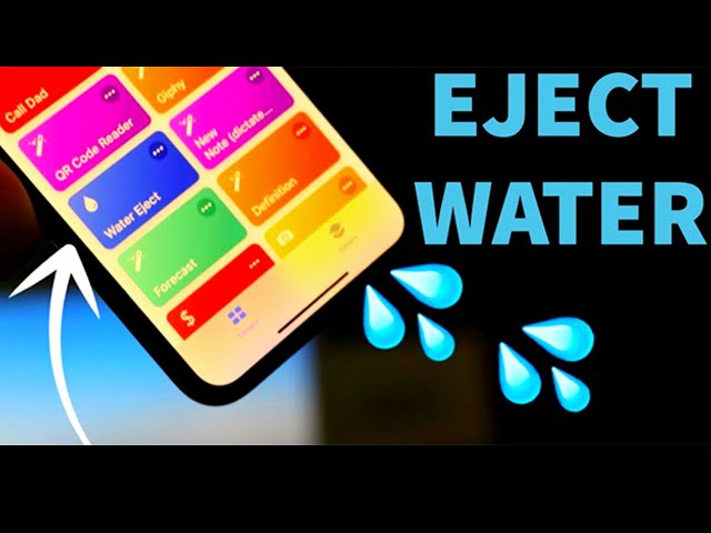 How To Clear Water From Iphone Speaker?