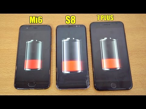 Xiaomi Mi6 vs Galaxy S8 vs iPhone 7 Plus - Battery Drain Test! (4K) - UCTqMx8l2TtdZ7_1A40qrFiQ