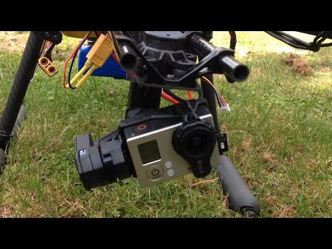 Tarot T4 3D Gimbal Demonstration. Provides Yaw Smoothing. I like it. - UCIJy-7eGNUaUZkByZF9w0ww