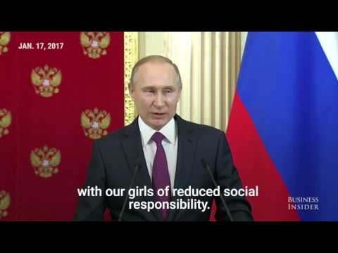 PUTIN: The people behind the Trump dossier are 'worse than prostitutes.' - UCcyq283he07B7_KUX07mmtA