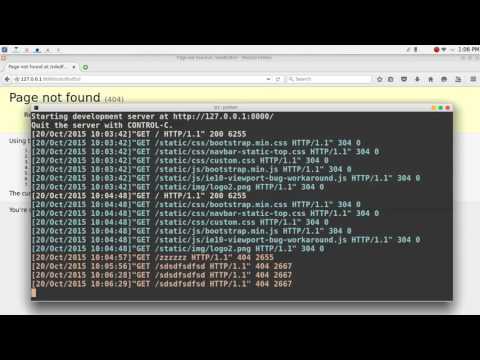 143 Python Web Django settings   debug & production mode بيئة المطور وبيئة المنتج