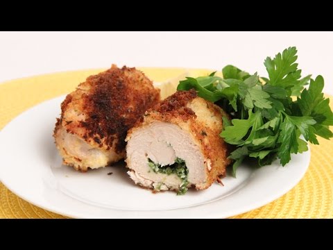 Homemade Chicken Kiev Recipe - Laura Vitale - Laura in the Kitchen Episode 884 - UCNbngWUqL2eqRw12yAwcICg