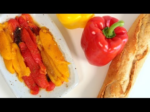 Moroccan Roasted Pepper Salad / سلطة الفلفل - CookingWithAlia - Episode 396 - UCB8yzUOYzM30kGjwc97_Fvw