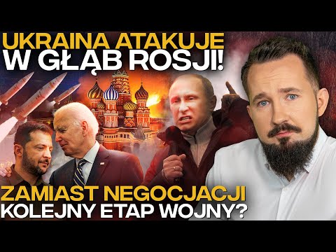 USA DAJE ZGODĘ na ATAK w GŁĄB ROSJI?! ESKALACJA WOJNY na UKRAINIE #BizWeekExtra