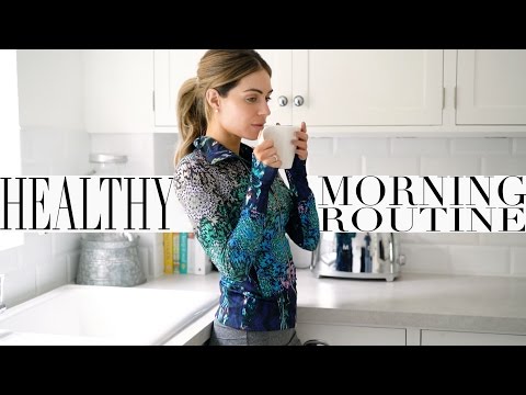 MY HEALTHY MORNING ROUTINE + WORK OUT ROUTINE | Lydia Elise Millen | Ad