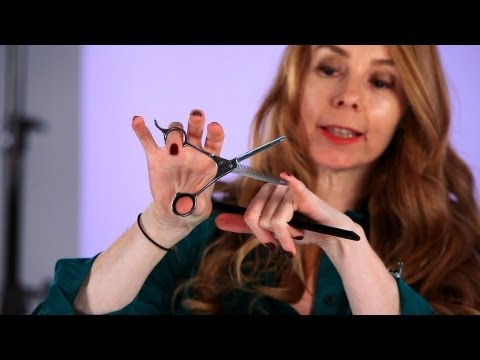 How to Use Notching Shears | Hair Cutting - UCSpVHeDGr9UbREhRca0qwsA