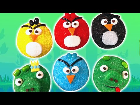 ANGRY BIRDS CUPCAKES - NERDY NUMMIES - UCjwmbv6NE4mOh8Z8VhPUx1Q