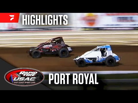 𝑯𝑰𝑮𝑯𝑳𝑰𝑮𝑯𝑻𝑺: USAC East Coast Sprint Cars | Port Royal Speedway | April 27, 2024 - dirt track racing video image