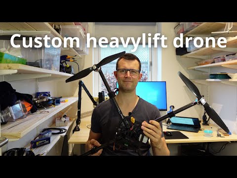 Custom heavylift drone (build video) - UCAUYwBDnwhyUTAjGwDy6ELg