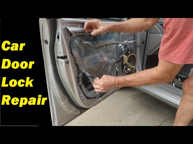 How to Replace a Door Lock on Your Car
