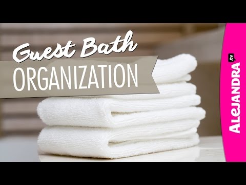 Guest Bathroom Organization Ideas & Tour (Part 2 of 2) - UCcvu0uB6SzugED_5FEC7Z0Q