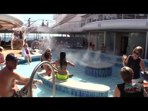 Quiet Cove Disney Fantasy adult pool area on Disney Cruise Line - UCYdNtGaJkrtn04tmsmRrWlw