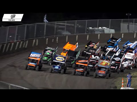 World of Outlaws NOS Energy Drink Sprint Cars | Tri-City Speedway | April 28th, 2023 | HIGHLIGHTS - dirt track racing video image