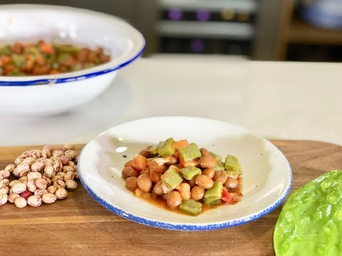 Ensalada fresca de frijoles con nopales- Cocina con Conexión - UCvg_5WAbGznrT5qMZjaXFGA