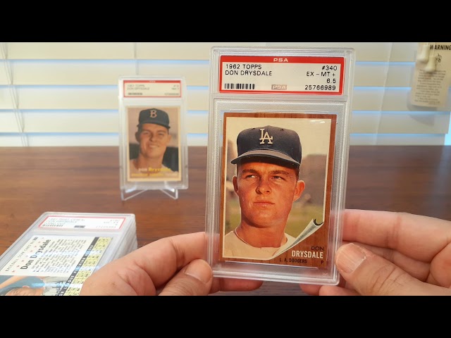 Don Drysdale Baseball Card Sells for Record Price