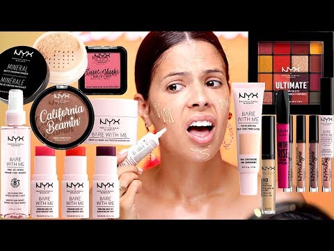 I TRIED A FULL FACE OF NEW NYX MAKEUP! watch before buying! - UCKMugoa0uHpjUuq14yOpagw