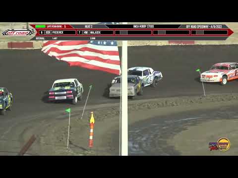 Hobby Stock &amp; Modified Heats | Off Road Speedway | 4-9-2022 - dirt track racing video image