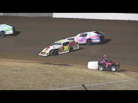 USRA B Mod Feature night 2 Ron Jenkins Memorial - dirt track racing video image