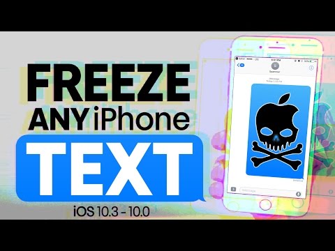 Freeze ANY iPhone With a Blank Text! iOS 10.3 - 10.0 - UCj34AOIMl_k1fF7hcBkD_dw