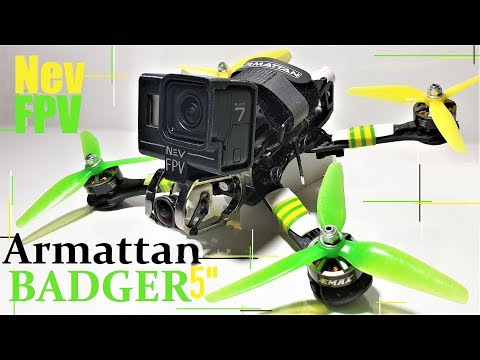 Armattan Badger - Unbox/Build + First Flight - UCvFbGk2xa0M6i4bQF6HVAtA