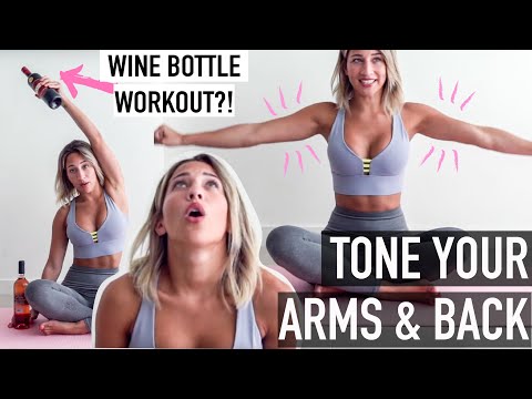 Tone your ARMS, BACK, and SHOULDERS // Beginner Arm Workout by Vicky Justiz - UCR117JPMLO3Y7J5mIblkBNg