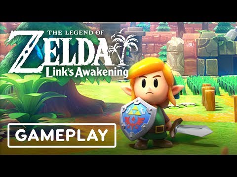 Link's Awakening Remake Gameplay: 9 Minutes of the Tail Cave Dungeon - E3 2019 - UCKy1dAqELo0zrOtPkf0eTMw