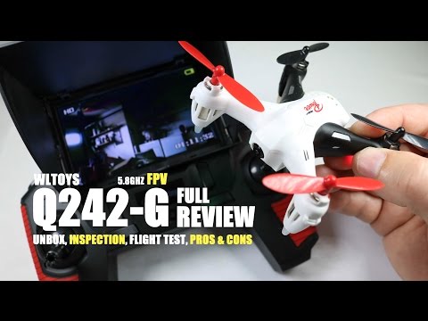 WLTOYS Q242-G 5.8Ghz FPV Micro Quadcopter Review - [UnBox, Inspection, Flight Test, Pros & Cons] - UCVQWy-DTLpRqnuA17WZkjRQ