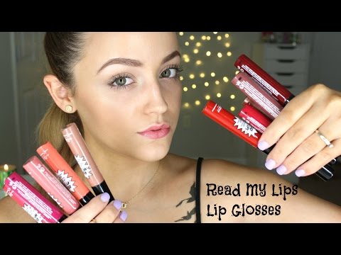 Review/ Lip Swatches- The Balm "Read My Lips" Lip Glosses! - UC8v4vz_n2rys6Yxpj8LuOBA