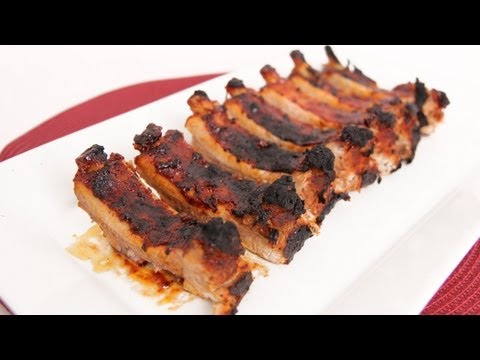 BBQ Baby Back Ribs Recipe - Laura Vitale - Laura in the Kitchen Episode 599 - UCNbngWUqL2eqRw12yAwcICg