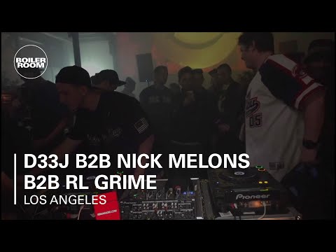 D33J b2b Nick Melons b2b RL Grime at RBMA x Wedidit x Boiler Room LA - UCGBpxWJr9FNOcFYA5GkKrMg